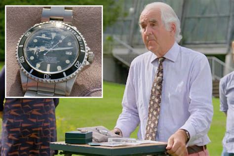 rolex divers watch on antiques roadshow|antique roadshow veteran rolex.